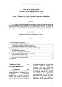 José María Pérez Pardo Ordenación rural y desarrollo local