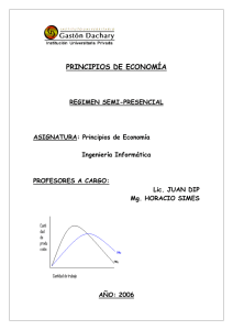 PRINCIPIOS DE ECONOMÍA - Universidad Gastón Dachary