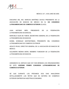 DiscursoMMG6-06-05 - Asociación de Bancos de México
