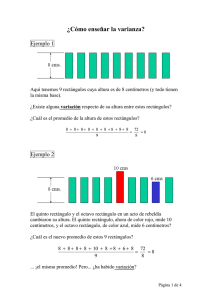 ¿Cómo enseñar la varianza