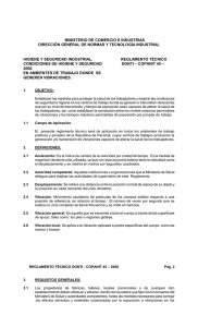 REGLAMENTO TÉCNICO DGNTI – COPANIT 45