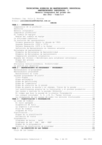 UNRN - TSMI - Mantenimiento Industrial I