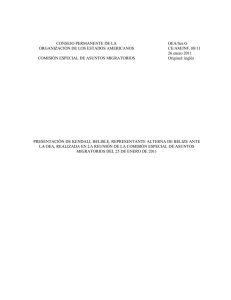 CONSEJO PERMANENTE DE LA OEA/Ser.G ORGANIZACIÓN DE LOS ESTADOS AMERICANOS