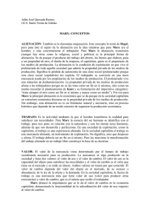 Marx. Conceptos - Gobierno de Canarias