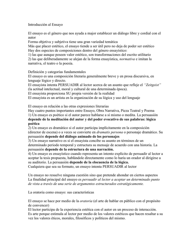 Introducción Al Ensayo Y Práctica De Los Ejercicios Pp.374-38