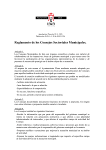 reglamento  - Ayuntamiento de Irun