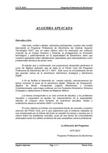 ALGEBRA APLICADA - ContilNet.com.br