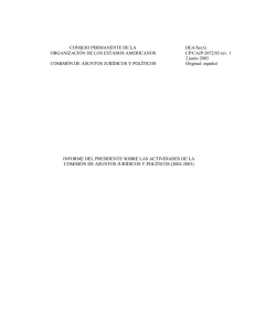 La Comsión de Asuntos Jurídicos y Políticos realizó 38 reuniones