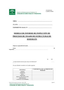 Proceso de Tesado Estructuras de Hormigon