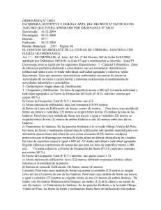 ORDENANZA N° 10823 - Municipalidad de Córdoba