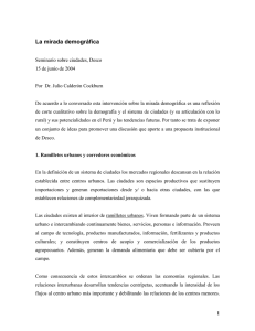 DEMOGRAFIA Julio Calderon