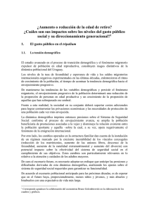 ¿Aumento o reducción de la edad de retiro?