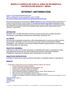 internet (información)