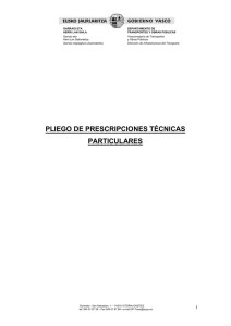PLIEGO DE PRESCRIPCIONES TÉCNICAS PARTICULARES 1