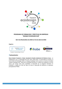 basque ecodesign hub - Fundación Novia Salcedo