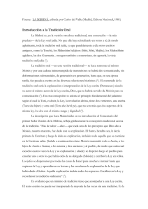Fuente: LA MISHNÁ, editada por Carlos del Valle (Madrid, Editora