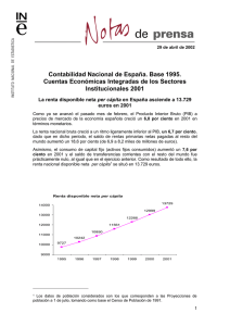 Contabilidad Nacional de España - Instituto Nacional de Estadística