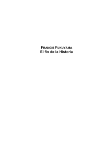 Francis Fukuyama - El Fin de la Historia