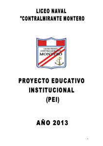 proyectos - Liceo Naval "Calm. Montero"