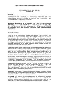 Circular Externa 042 - Superintendencia Financiera de Colombia