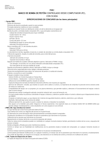 PBRC BANCO DE BOMBA DE PISTÓN CONTROLADO DESDE COMPUTADOR (PC), CON SCADA