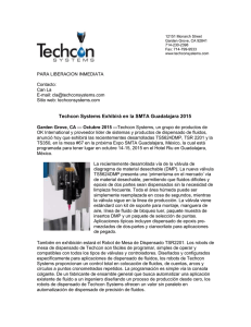 Techcon Systems Exhibirá en la SMTA Guadalajara