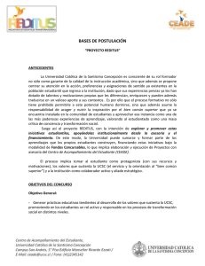 bases de postulación reditus 2014 - ceade - ucsc