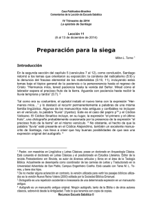 Casa Publicadora Brasilera Comentarios de la Lección de Escuela