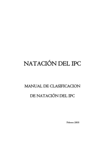 FCS Classification manual - Comité Paralímpico Español