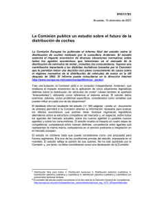 La Comisión publica un estudio sobre el futuro de la IP/01/1781