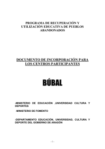 Documento incor centros MECD Lectivo 15