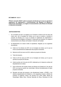 DICTAMEN Nº:  TÍTULO: Consulta 34/2011