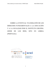 informe jurídico - Convención Internacional sobre derechos de las