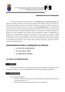 Un paso fundamental en la b&uacute;squeda de empleo es el establecer el