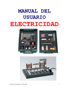 ELECTRICIDAD MANUAL DEL USUARIO