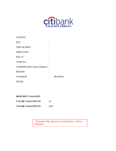 Formulario Citibank Empresas
