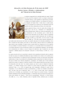 12.Discurso del Santo Padre Benedicto XVI al Tribunal de la Rota