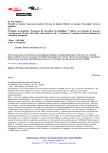 [Portugal] Comité de Presos de Monsanto