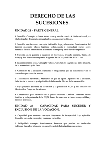 DERECHO DE LAS SUCESIONES