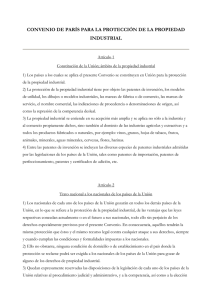 Convenio de París - AUDAPI - Asociación Uruguaya de Agentes de
