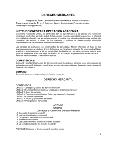 derecho mercantil - Universidad Aut&oacute;noma Ind&iacute;gena de M&eacute;xico