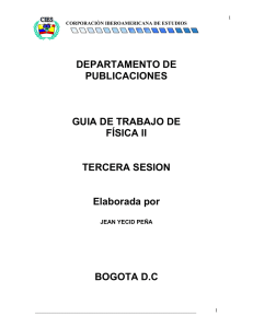 DEPARTAMENTO DE PUBLICACIONES  GUIA DE TRABAJO DE