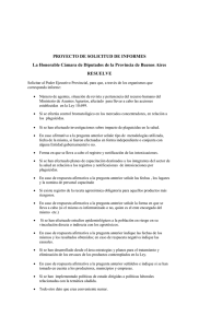 La legislación en la provincia de Buenos Aires