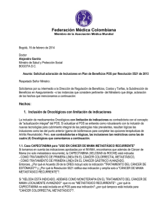 Federación Médica Colombiana Miembro de la Asociación Médica