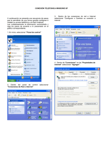 Conexión con Windows XP