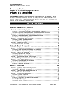 Plan de acción