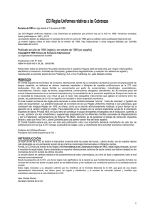 Reglas Uniformes de la CCI para Cobranzas (URC 522)
