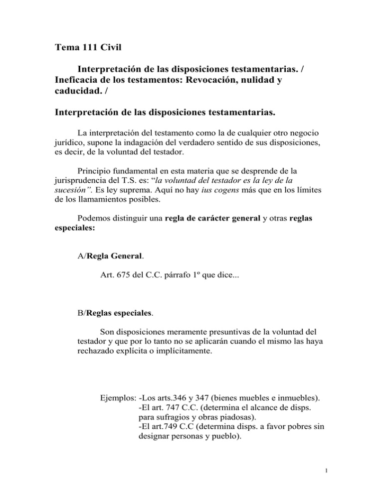 Tema 111 Civil - Notarios Y Registradores