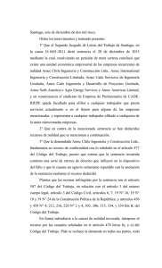 sentencia de 6 de Diciembre de 2013, Rol N° 137-2012