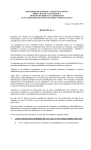 MINISTERIO DE SANIDAD Y ASISTENCIA SOCIAL DIRECCION DE SALUD PUBLICA